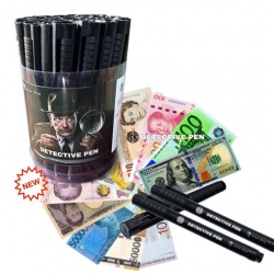 DETECTIVE PEN DETECTOR BILLETES FALSOS, EXP.36