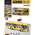 BUS SCHOOL MULTIFUNCION ESCALA 1:16 LUZ Y SONIDO