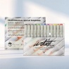ESTUCHE 12 PROFESSIONAL BRUSH MARKER BASIC COLORS