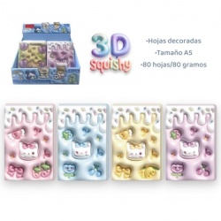 EXP.12 LIBRETAS 3D LAZOS Y CORAZONES,4 DISEÑOS