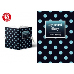 DIARIO A5 168H.C/CANDADO FOCUS DARLING