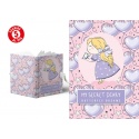 DIARIO A5 168H.C/CANDADO BUTTERFLY DREAMS