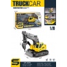 EXCAVADORA CONSTRUCCION FRICCION CON SONIDO