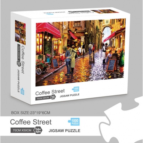 PUZZLE 1000 PIEZAS COFEE STREET