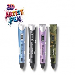3D ARTIST PEN C/ 6 COLORES DE RECAMBIOS ,4 COLORES