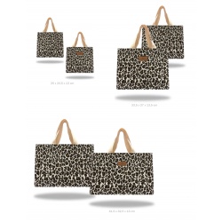 PACK 3 Bolsas Tela Wasabi Leopardo Costa Rica