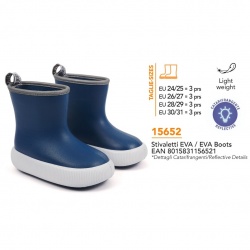 Bota agua Eva.Super ligeras,reflectantes. Azul