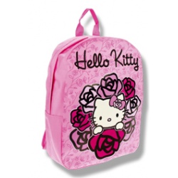 MOCHILA HELLO KITTY PINK ROSES