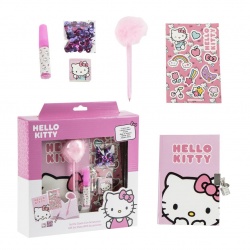 Set Diario Lentejuelas Hello Kitty