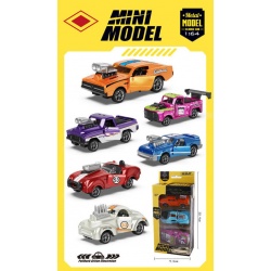 SET 3 COCHES CORTOS VINTAGE PULL BACK ,2 STDOS.
