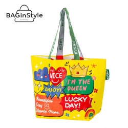 PP WOVEN BAG GRANDE LUCKY DAY