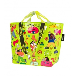 PP WOVEN BAG GRANDE GIRLS TIME
