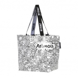 PP WOVEN BAG GRANDE ANIMALS