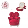 MINI SOFA SECRET & SEAT LOVE RED 