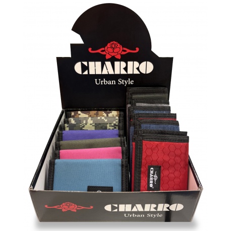 Expositor 14 Carteras Street Juveniles Charro Stdas.