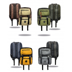 Mochilas hombre bicolor Wasabi Rotterdam