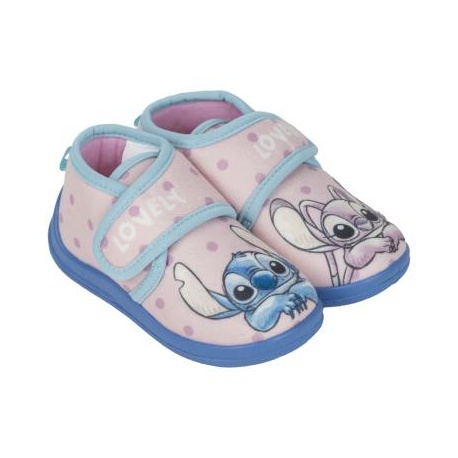 Zapatillas de casa media bota Stitch