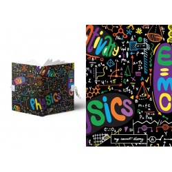 DIARIO A5 168H.C/CANDADO PHYSICS