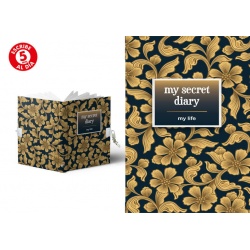 DIARIO A5 168H.C/CANDADO MY LIFE