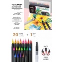 ESTUCHE 20+1 DELUXE BRUSH ACUARELABLE PINCEL