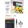 ESTUCHE 20+1 DELUXE BRUSH ACUARELABLE PINCEL
