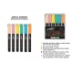 ESTUCHE ACRILICOS GAMA ARTIST,6 COLORES PASTEL