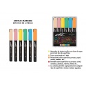 ESTUCHE ACRILICOS GAMA ARTIST,6 COLORES PASTEL