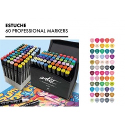 LUXURY CANVAS GAMA ARTIST 60 COLORES