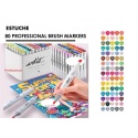 CANVAS LUXE PROFESSIONAL BRUSH MARKER 80 COLORES